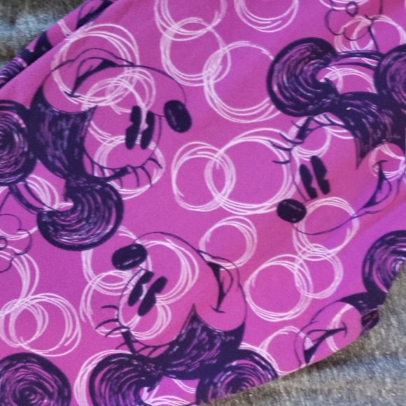 OS Minnie Mouse Leggings - Picture 2 of 2